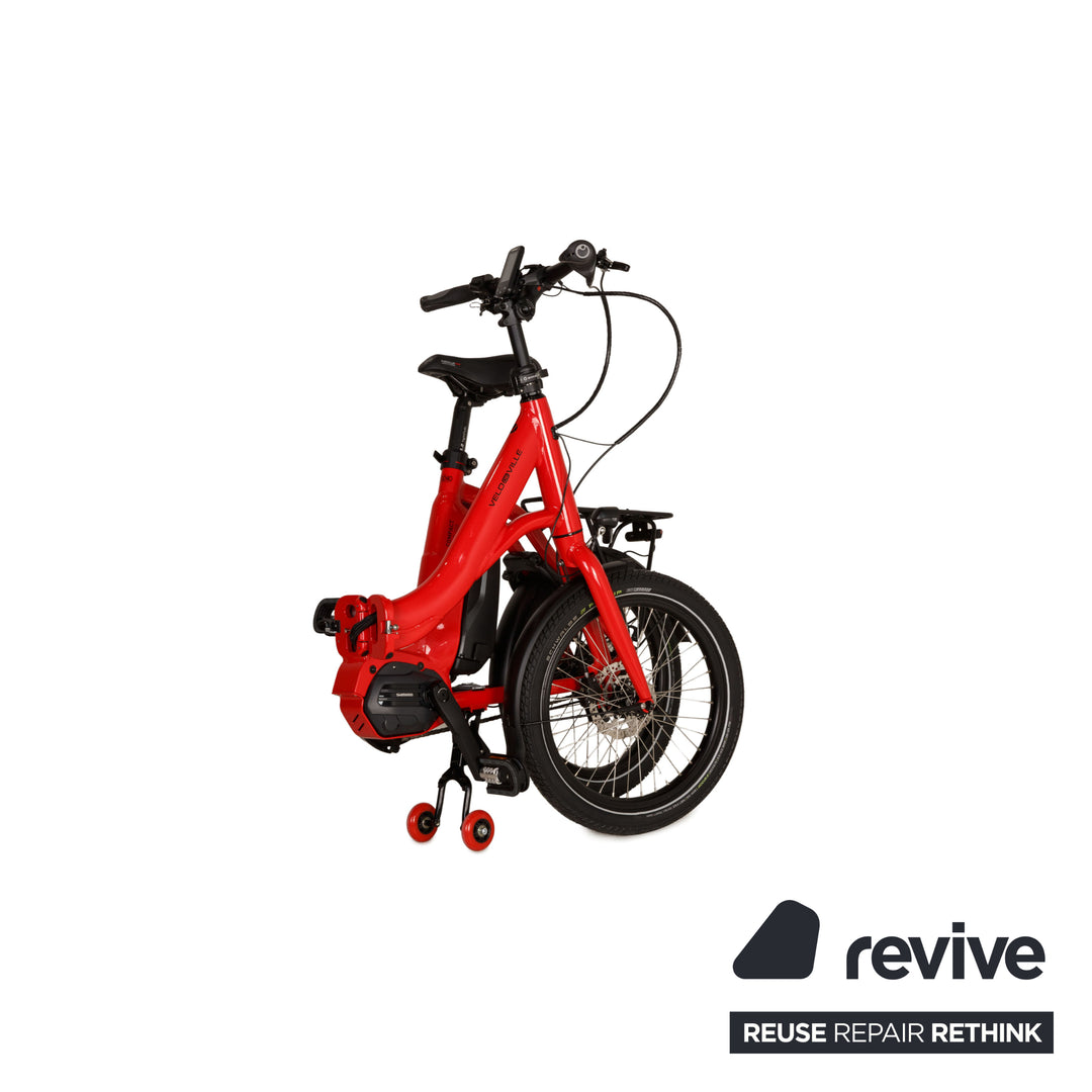 velo de ville klapprad e-bike Velo de Ville E-City Bike KES 400 2022 Rot Aluminium - 2. Hand