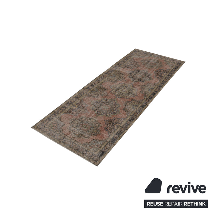 Vintage Carpets Beige 377cm x 137cm Teppich VC16209