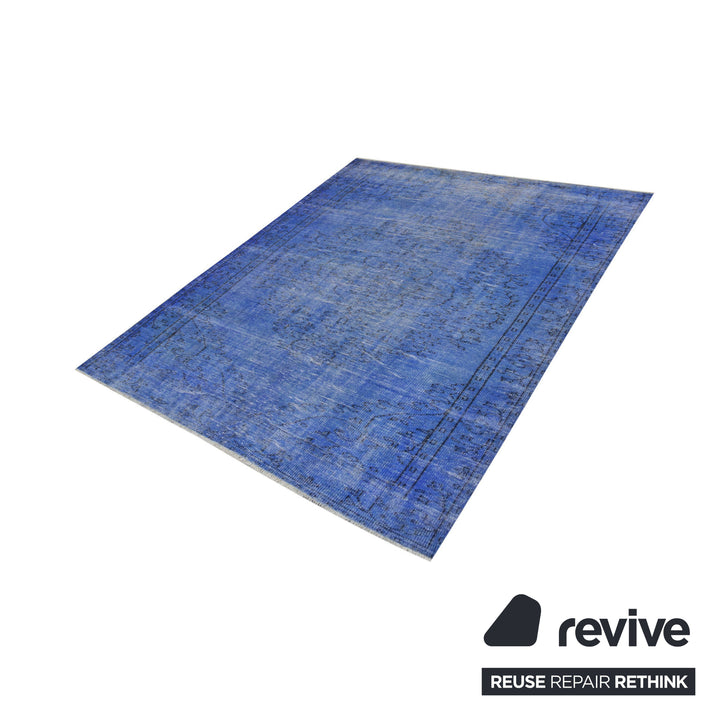 Vintage Carpets Blau 260cm x 180cm Teppich VC13222