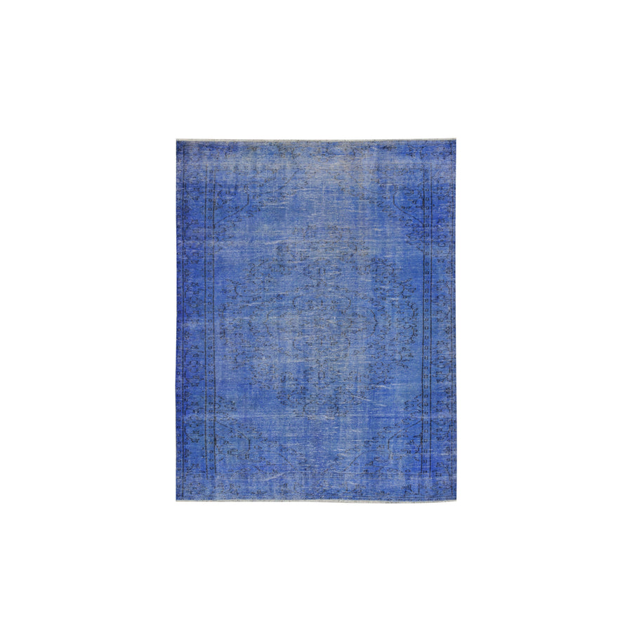 Vintage Carpets Blue 260cm x 180cm rug VC13222