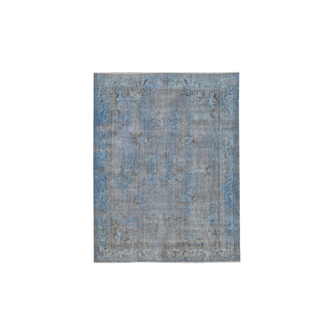 Vintage Carpets Blau 282cm x 164cm Teppich VC15906