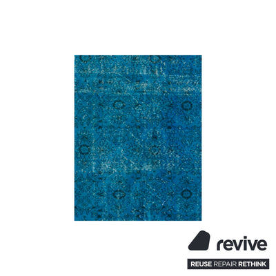Vintage Carpets Blau 324cm x 226cm Teppich VC19062