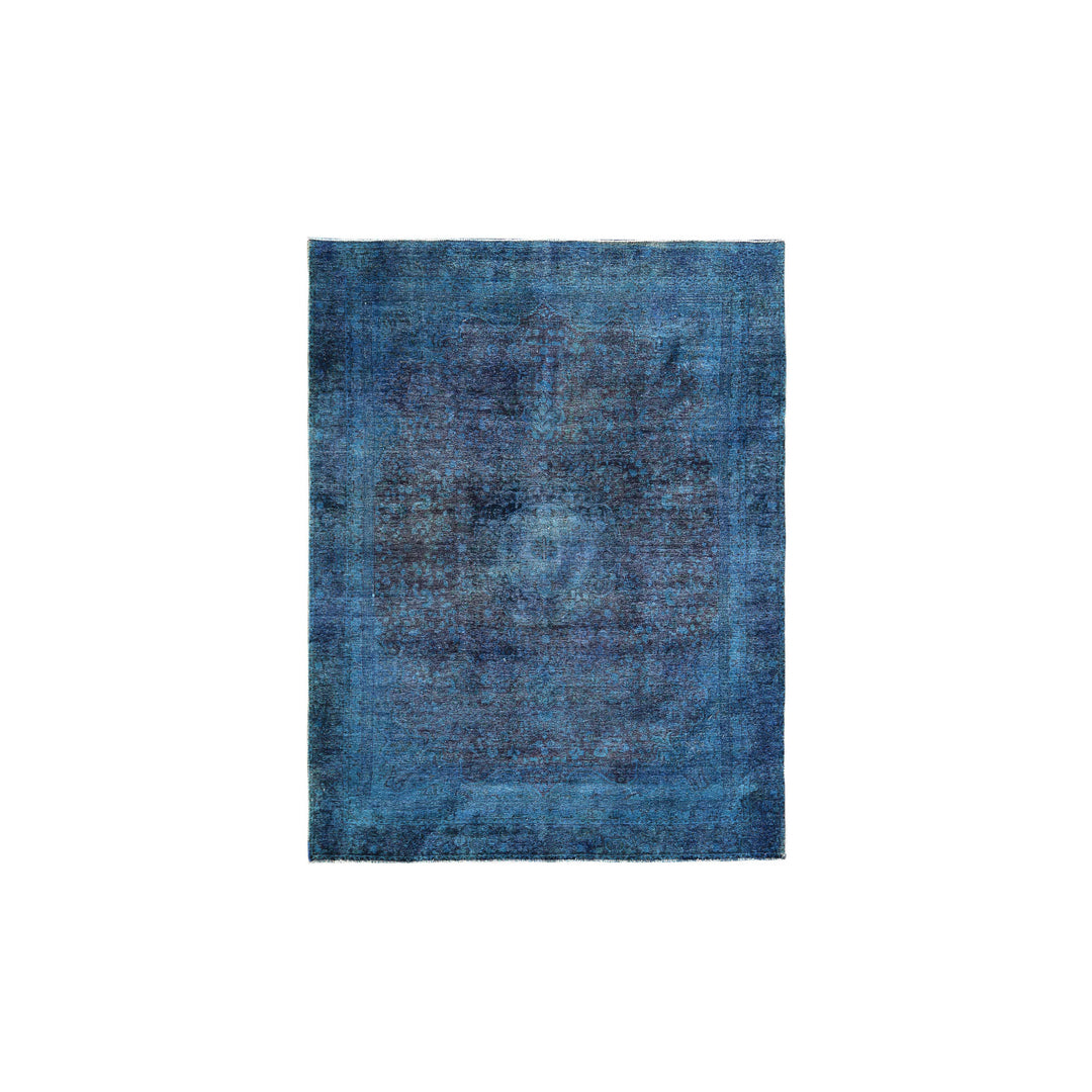 Vintage Carpets Blau 359cm x 260cm Teppich VC20434