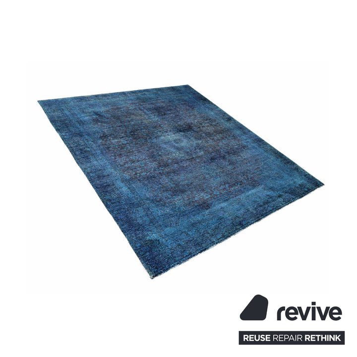 Vintage Carpets Blue 359cm x 260cm rug VC20434