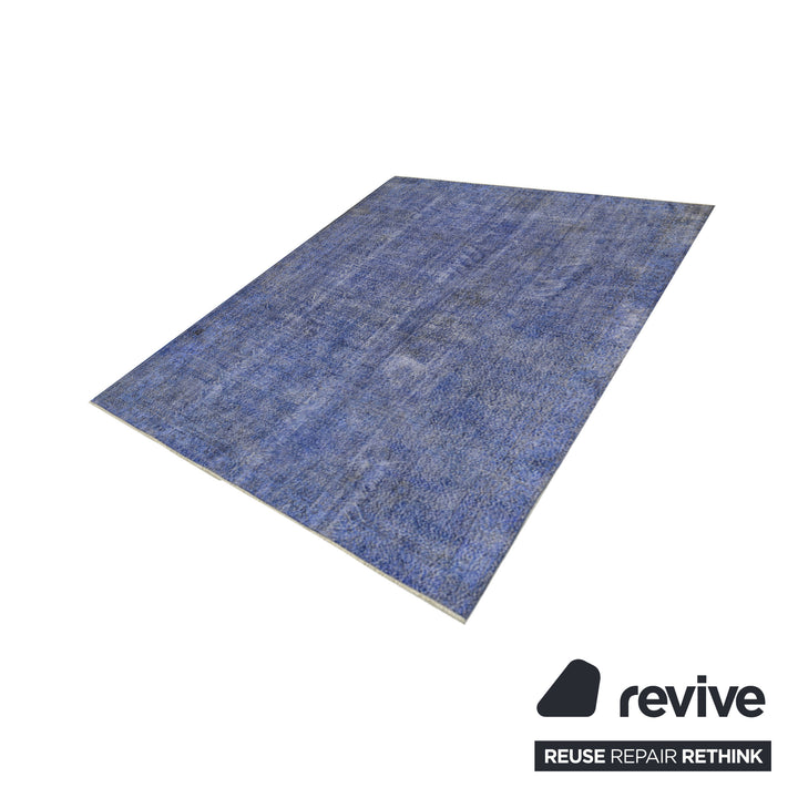 Vintage Carpets Blau 361cm x 255cm Teppich VC11003