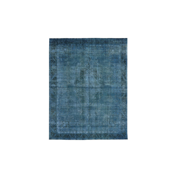 Vintage Carpets Blau 365cm x 295cm Teppich VC13306