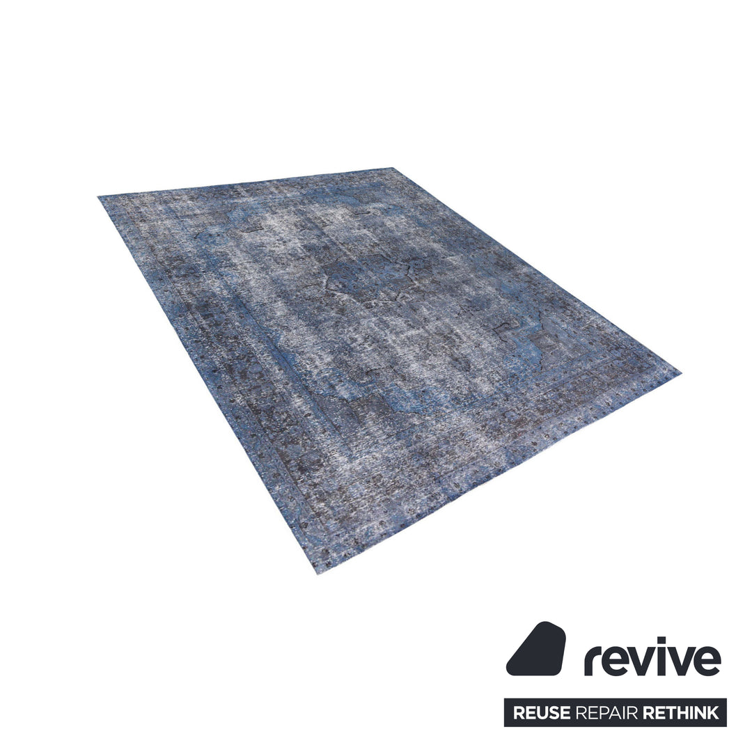 Vintage Carpets Blue 368cm x 282cm rug VC12777