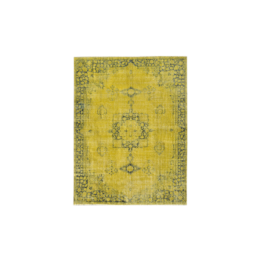 Vintage Carpets Gelb 302cm x 225cm Teppich VC8720