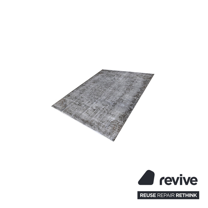 Vintage Carpets Grau 264cm x 165cm Teppich VC12631