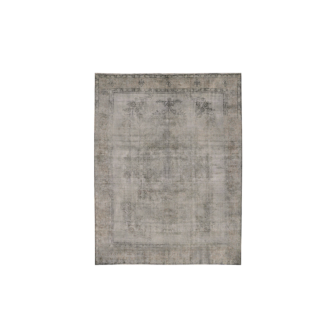 Vintage Carpets Grau 370cm x 297cm Teppich VC16012