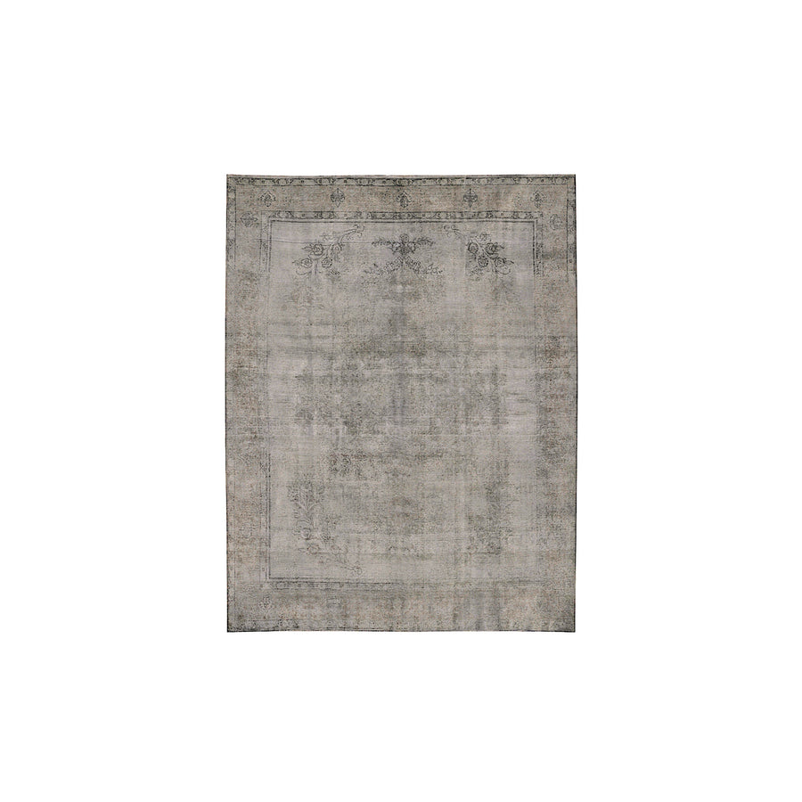 Vintage Carpets Grau 370cm x 297cm Teppich VC16012