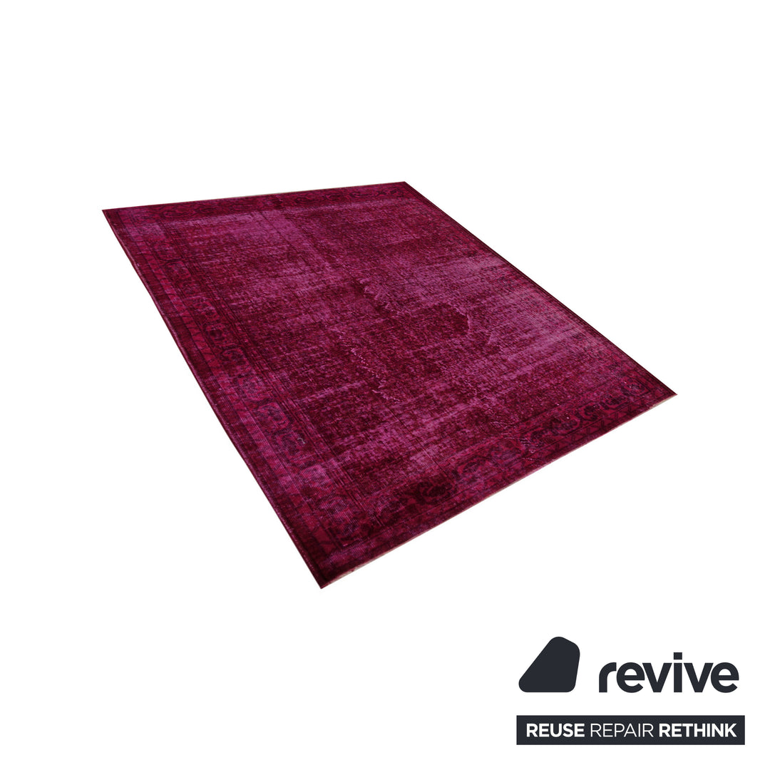 Vintage Carpets Rot 202cm x 118cm Teppich VC16219