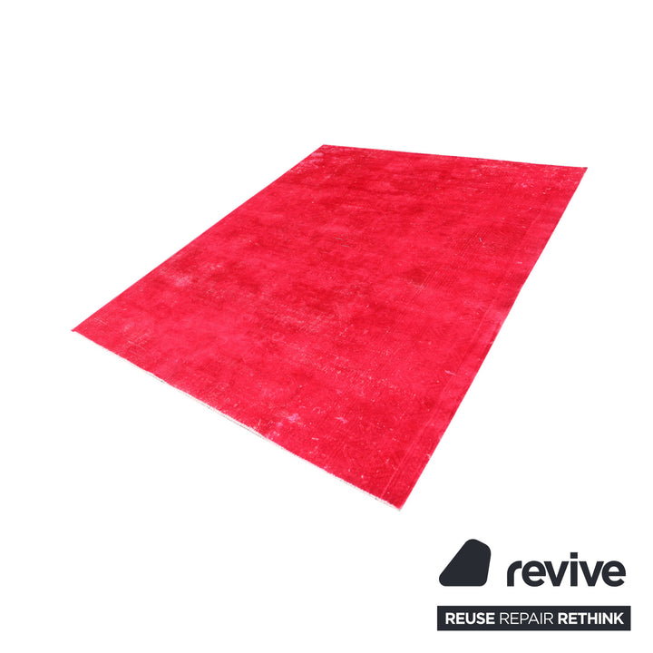 Vintage Carpets Rot 218cm x 115cm Teppich VC14320