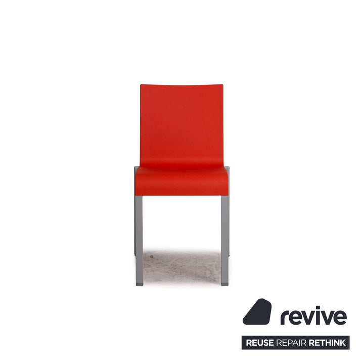 Vitra .03 Kunststoff Stuhl Rot