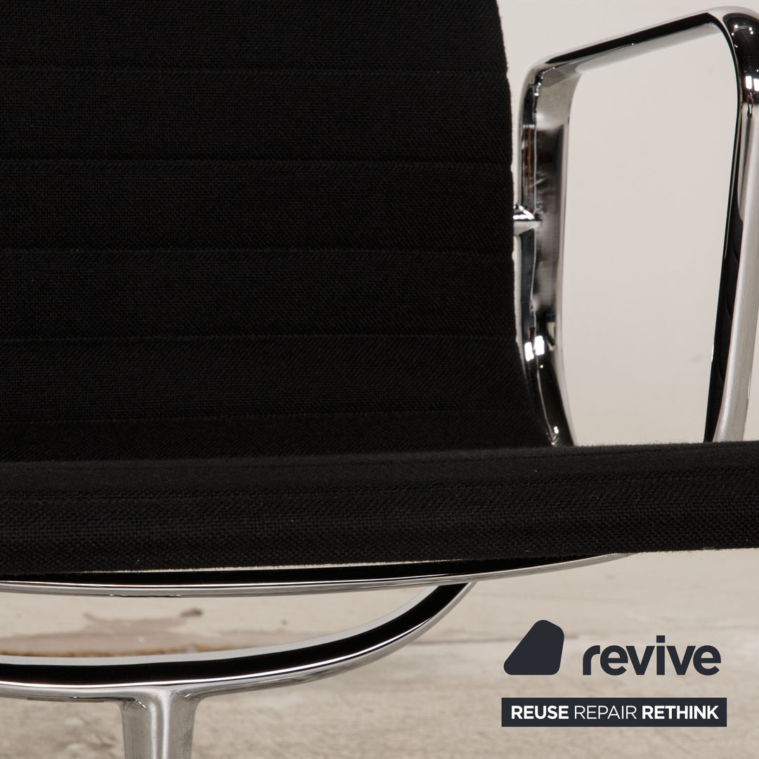 Vitra EA 104 Fabric Chair Black | Revive
