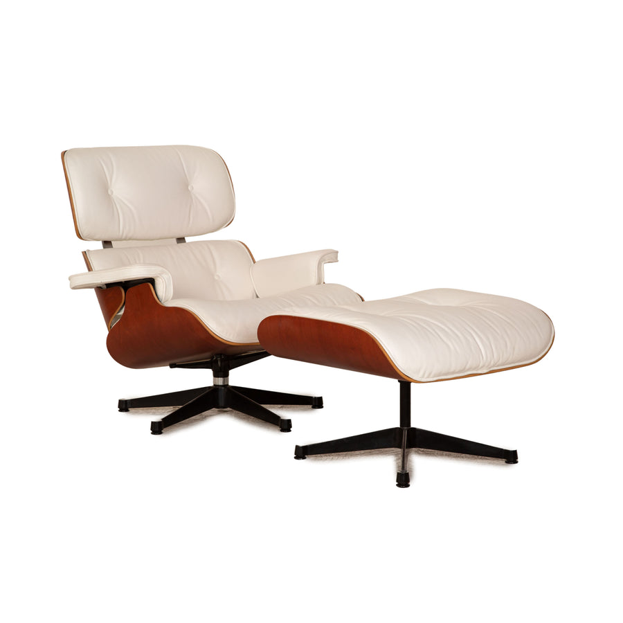 Vitra Eames Lounge Chair Leder Sessel Creme inkl. Otto