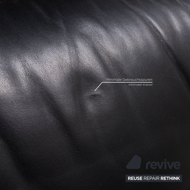 Vitra Eames Lounge Chair Leather Armchair Black