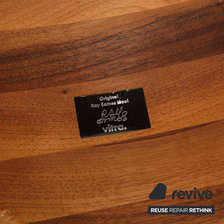 Vitra Eames Stool Holz Tisch Braun Beistelltisch