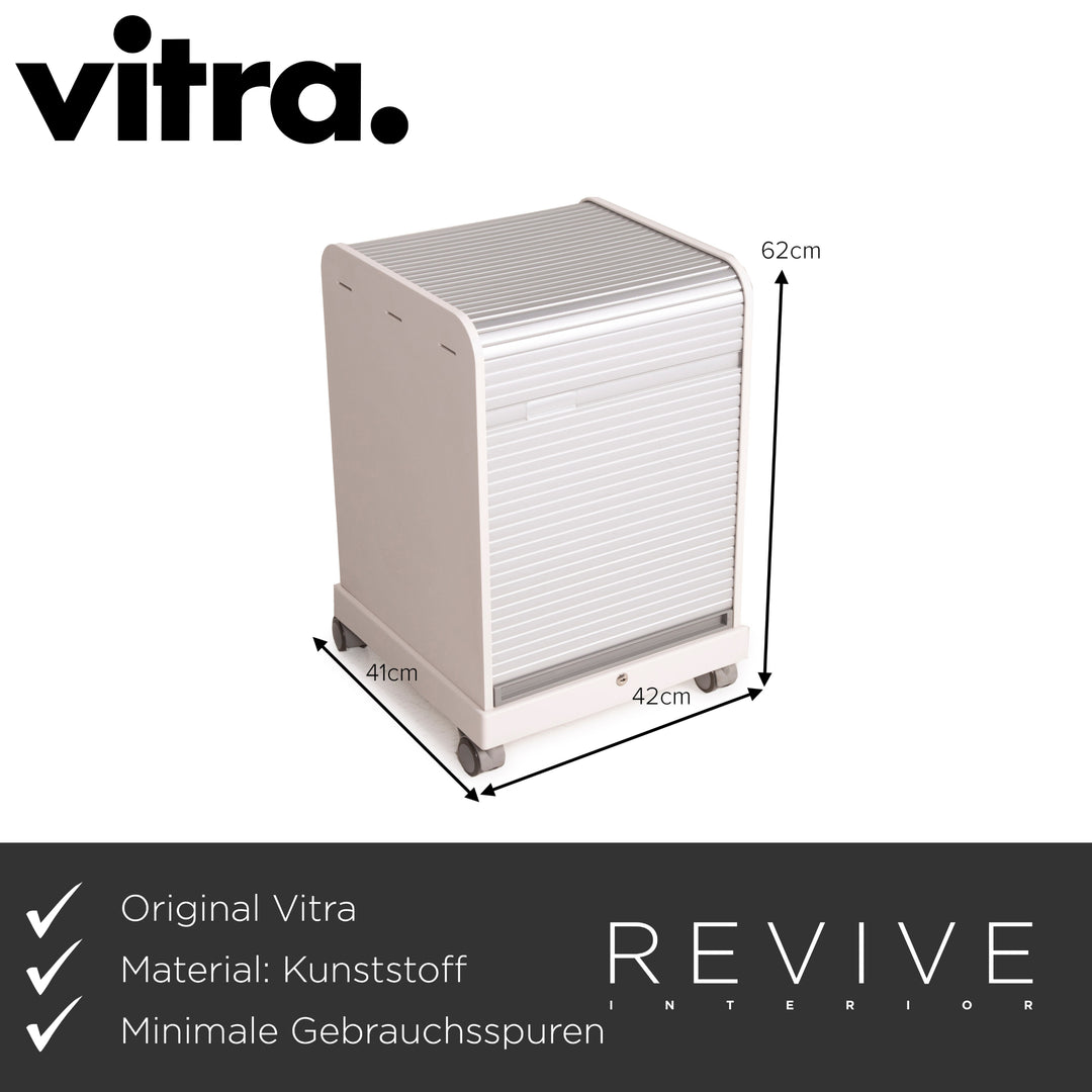 Vitra Follow Me 1 Kunststoff Rollcontainer Grau Büro Schublade
