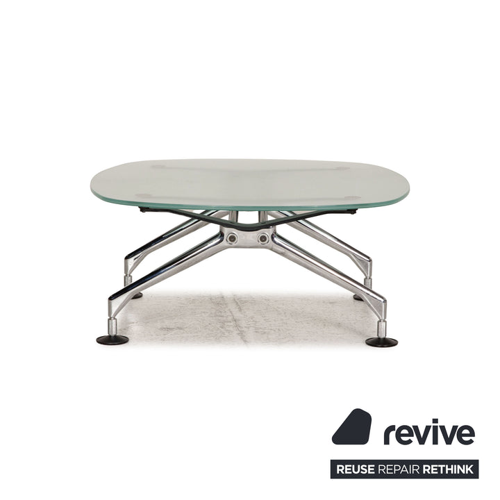 Vitra glass table coffee table