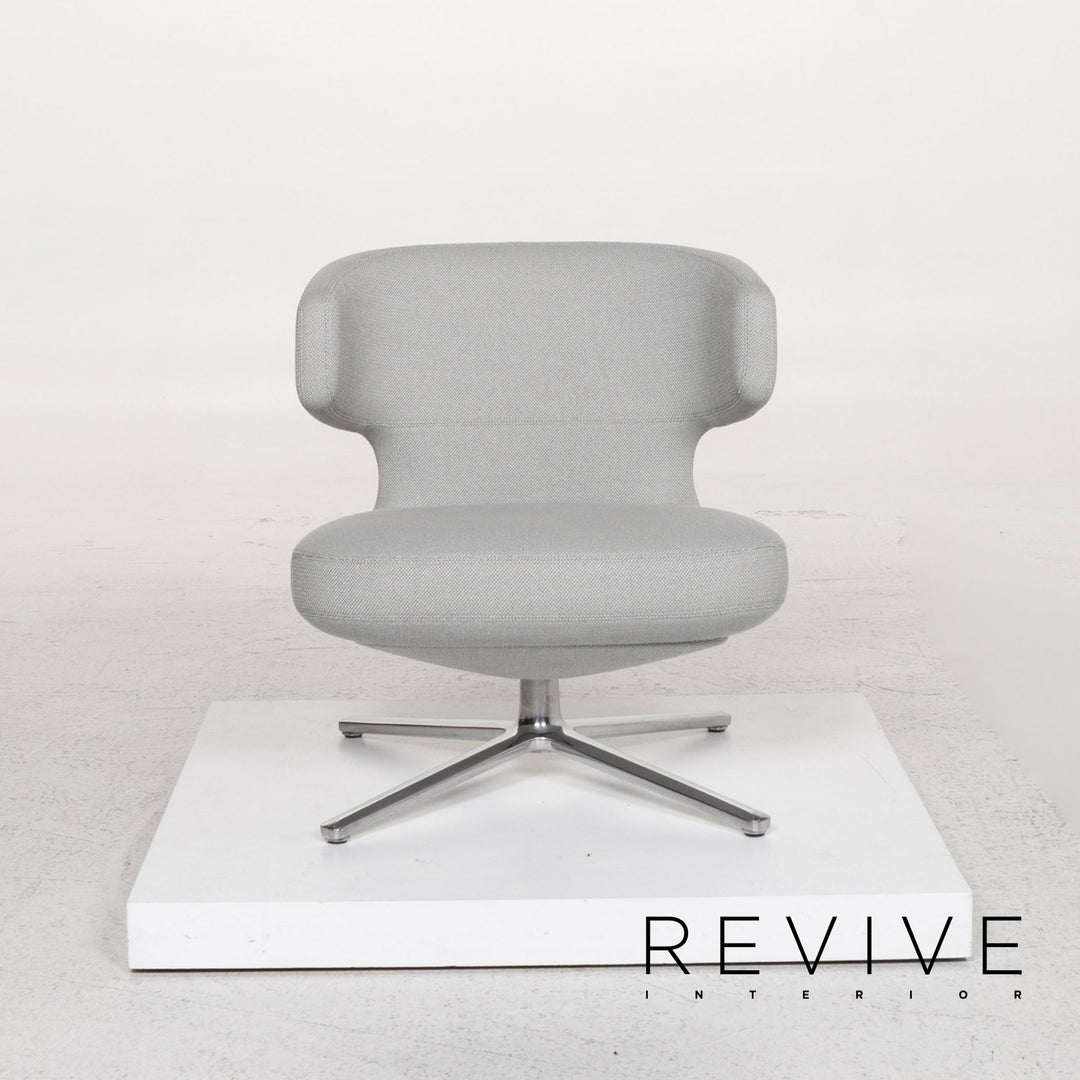 Vitra Petit Repos Fabric Armchair Blue Ice Blue Antonio Citterio #13448