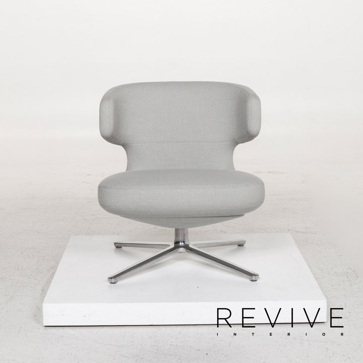 Vitra Petit Repos Fabric Armchair Blue Ice Blue Antonio Citterio #13448