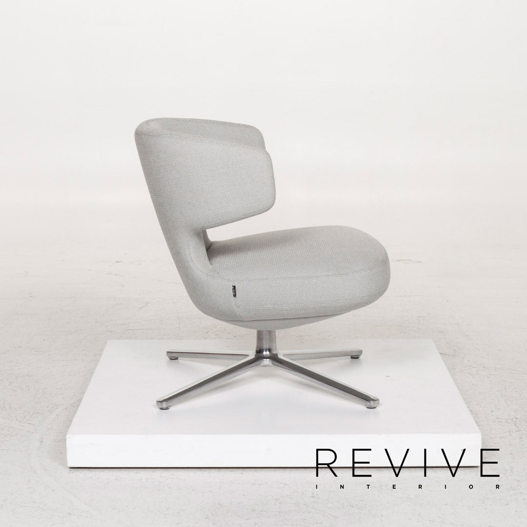 Vitra Petit Repos Fabric Armchair Blue Ice Blue Antonio Citterio #13448