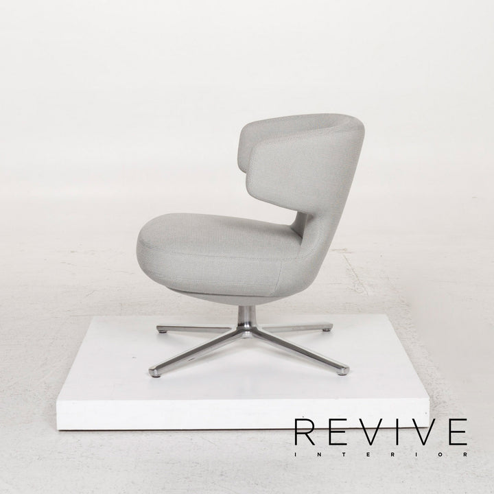 Vitra Petit Repos Fabric Armchair Blue Ice Blue Antonio Citterio #13448