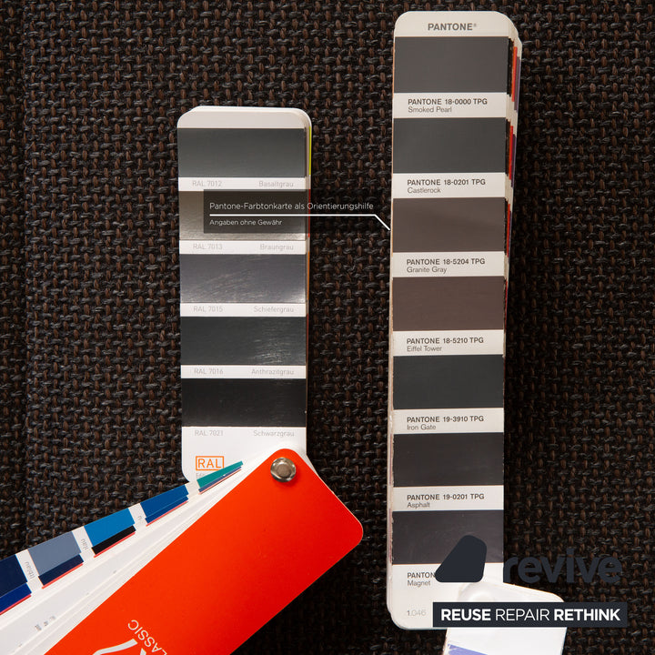 Walter Knoll Big Blue Tissu Gris Canapé D'angle Méridienne Gauche Fonction Électrique