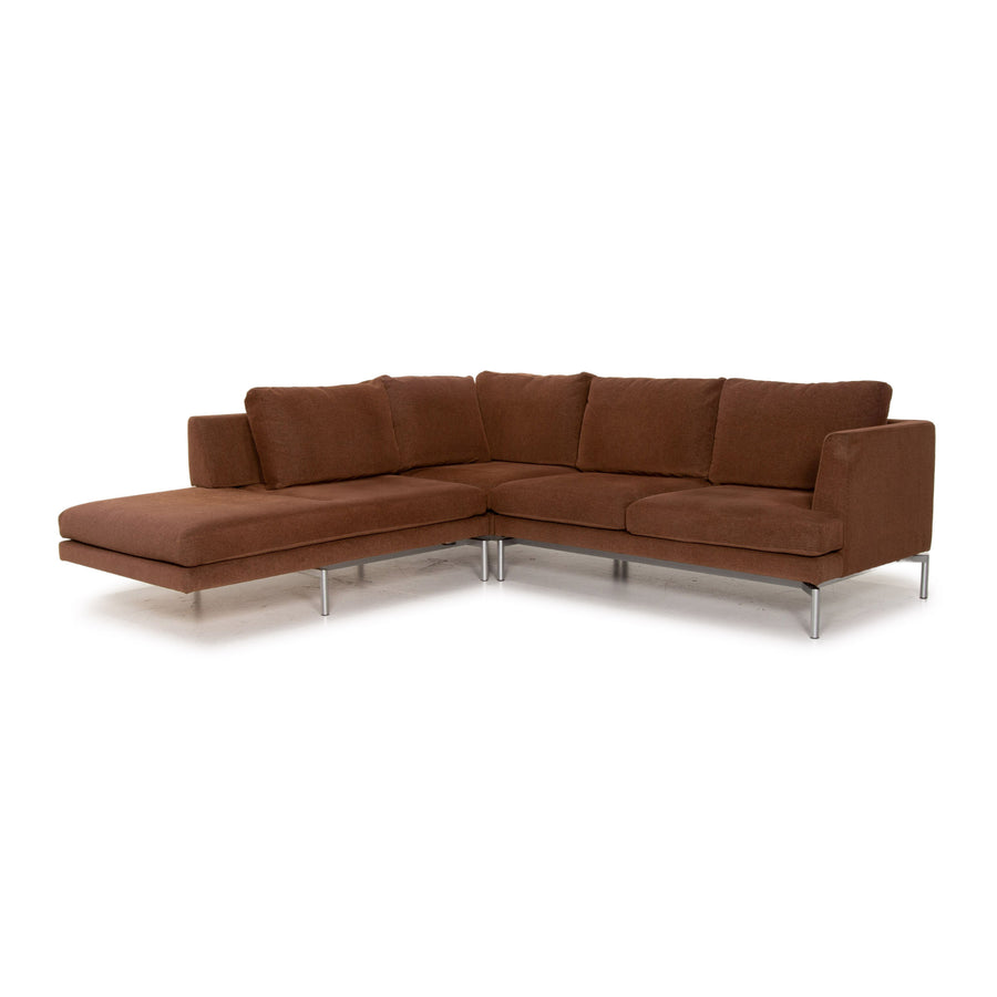 Walter Knoll Good Times Stoff Ecksofa Braun Funktion Couch