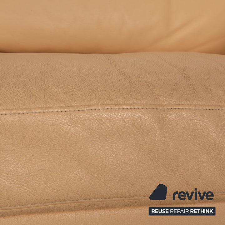 Walter Knoll Henry Dreisitzer Beige Sofa Couch