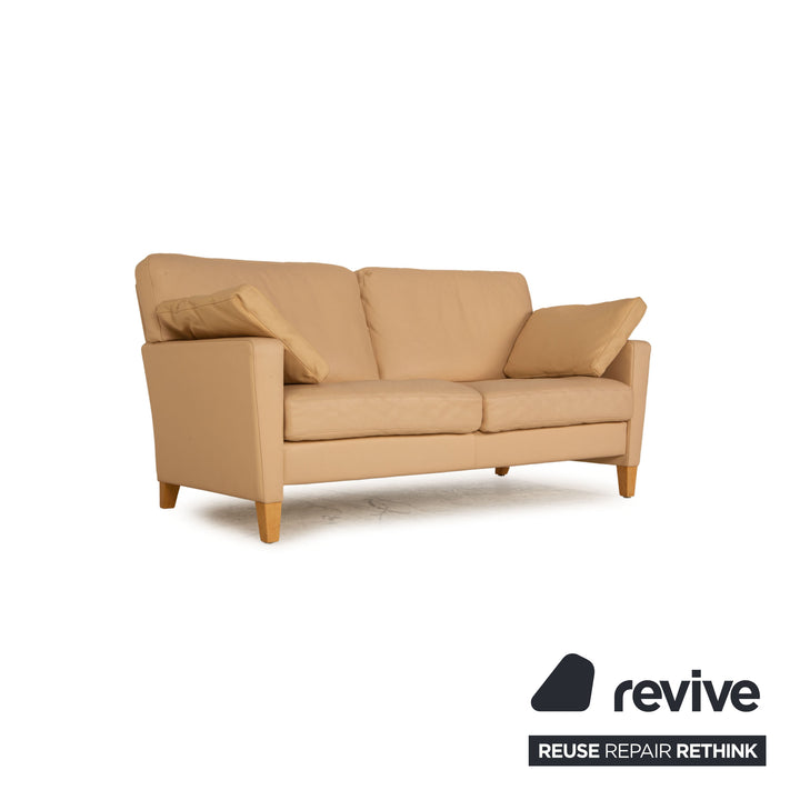 Walter Knoll Henry sofa set beige three-seater two-seater armchair couch