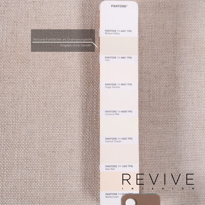 Walter Knoll Henry Fabric Sofa Cream Two Seater Couch #14711