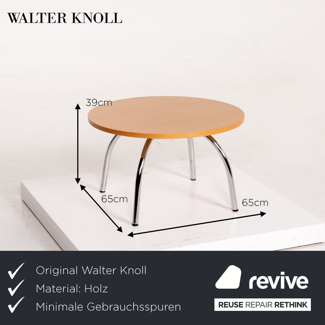 Walter Knoll Holz Couchtisch Rund Tisch #14303