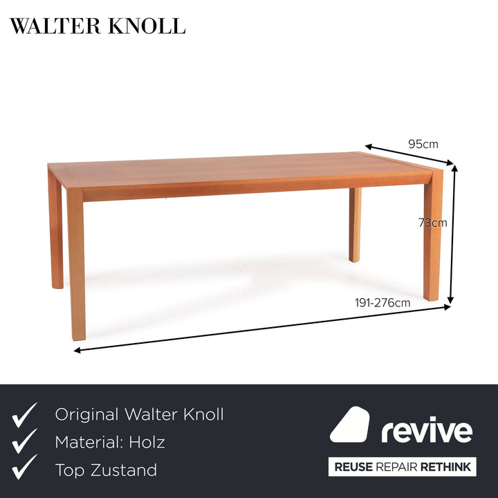 Walter Knoll wood table dining table solid wood cherry function