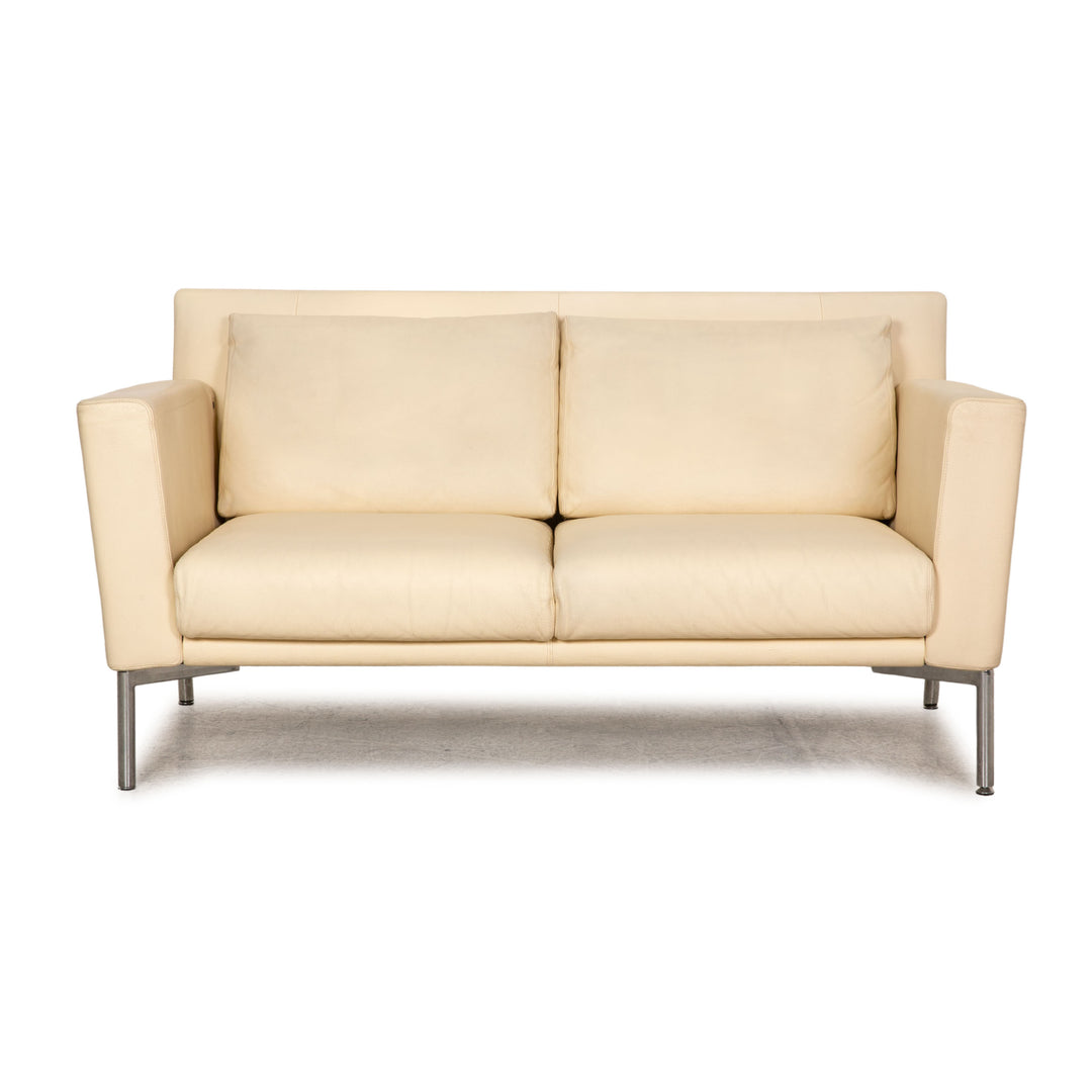 Walter Knoll Jason 390 leather sofa cream two seater couch function
