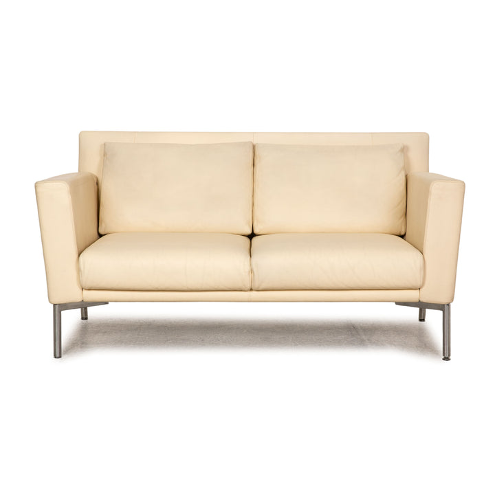 Walter Knoll Jason 390 leather sofa cream two seater couch function