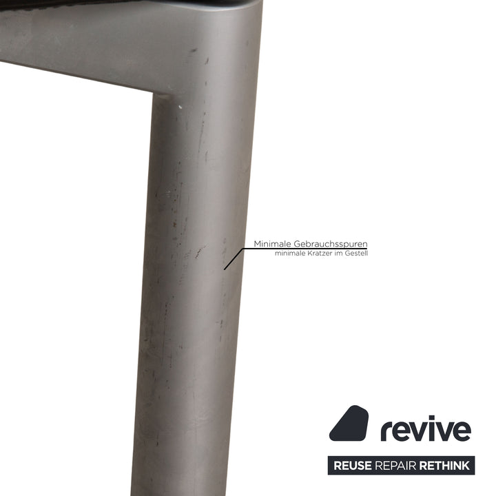 Walter Knoll Jason Leather Sofa Black Two seater couch function