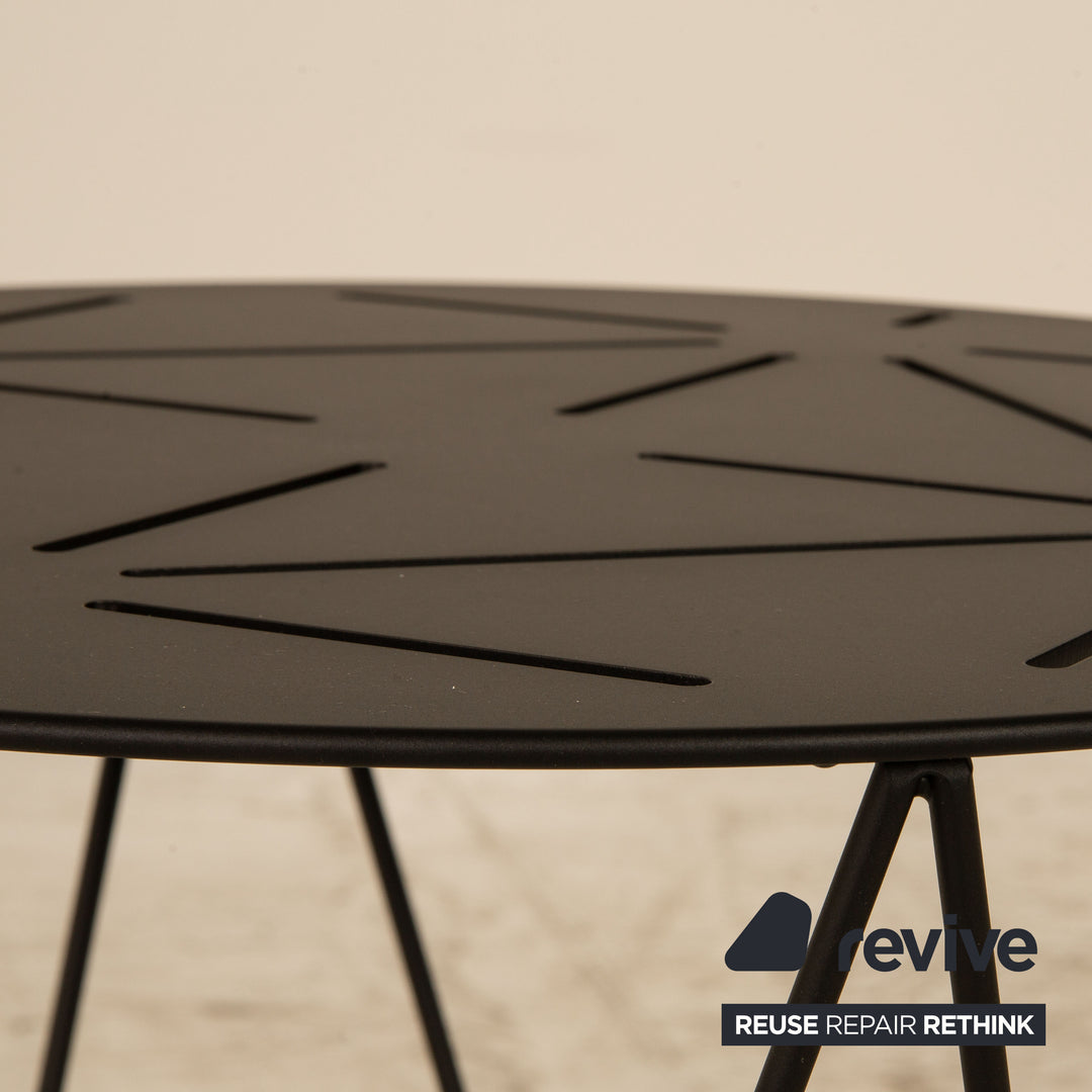 Walter Knoll Joco Side Table Stahl Couchtisch Schwarz