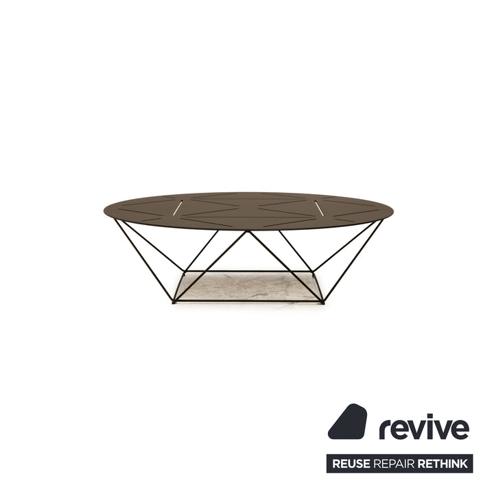 Walter Knoll Joco Side Table Stahl Couchtisch Schwarz