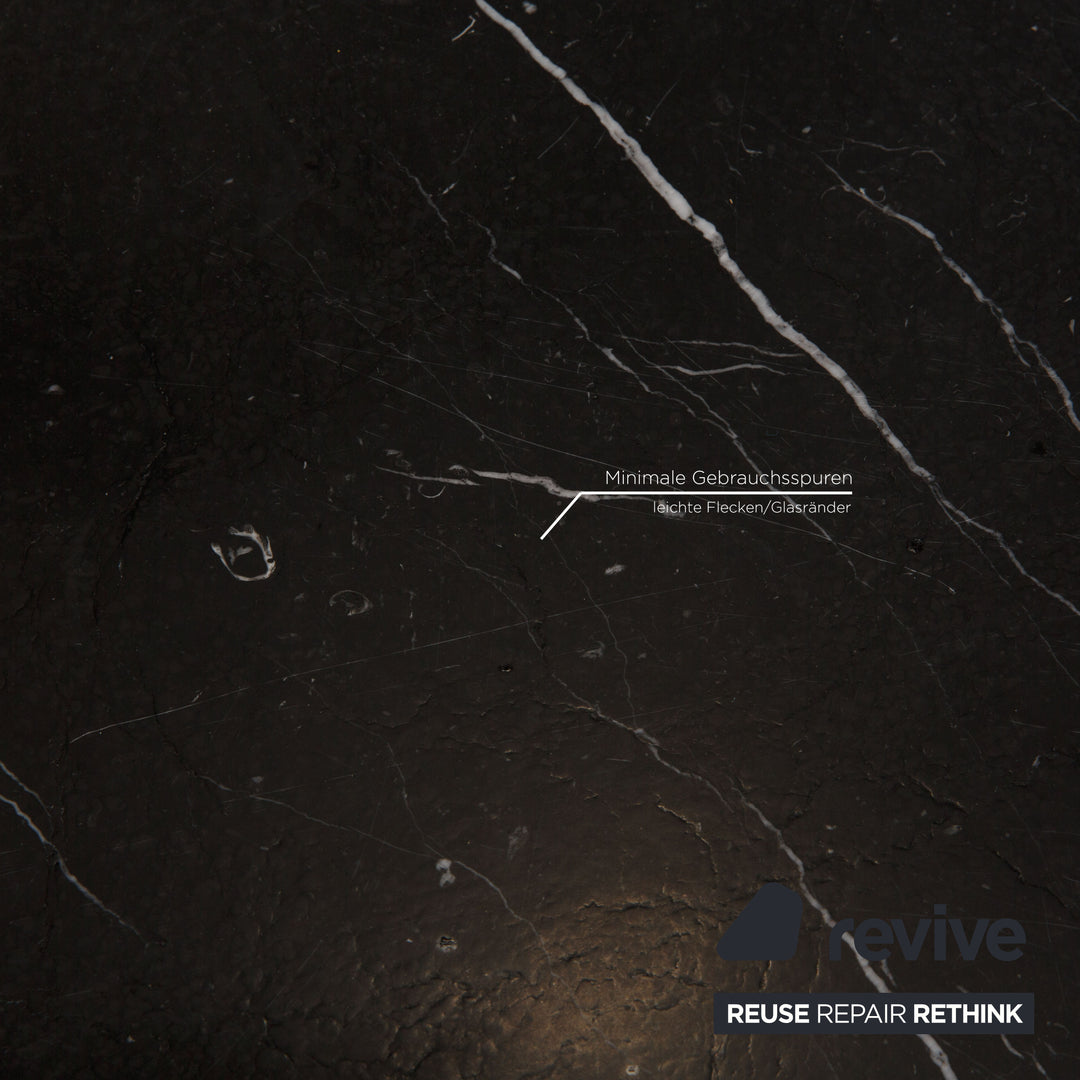 Walter Knoll JOCO Stone 130-T5 marble table black coffee table