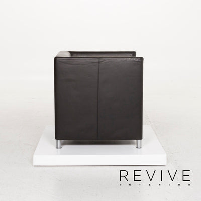 Walter Knoll Leder Sessel Schwarz #13260