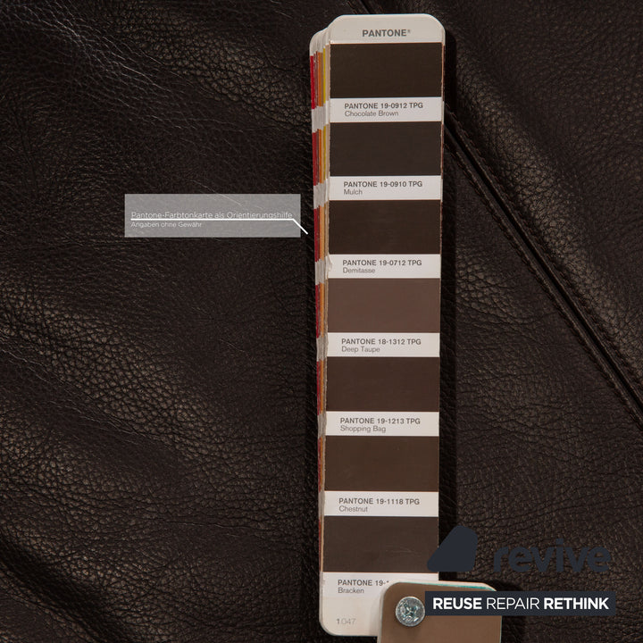 Walter Knoll leather sofa brown brown corner sofa couch function