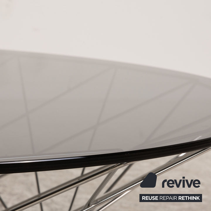 Walter Knoll Oota Glass Metal Coffee Table Black