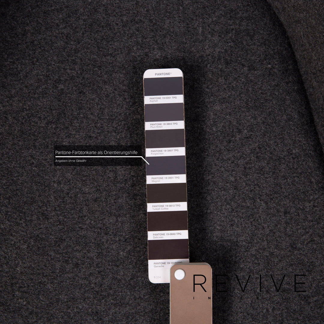 Walter Knoll fabric armchair anthracite #15276