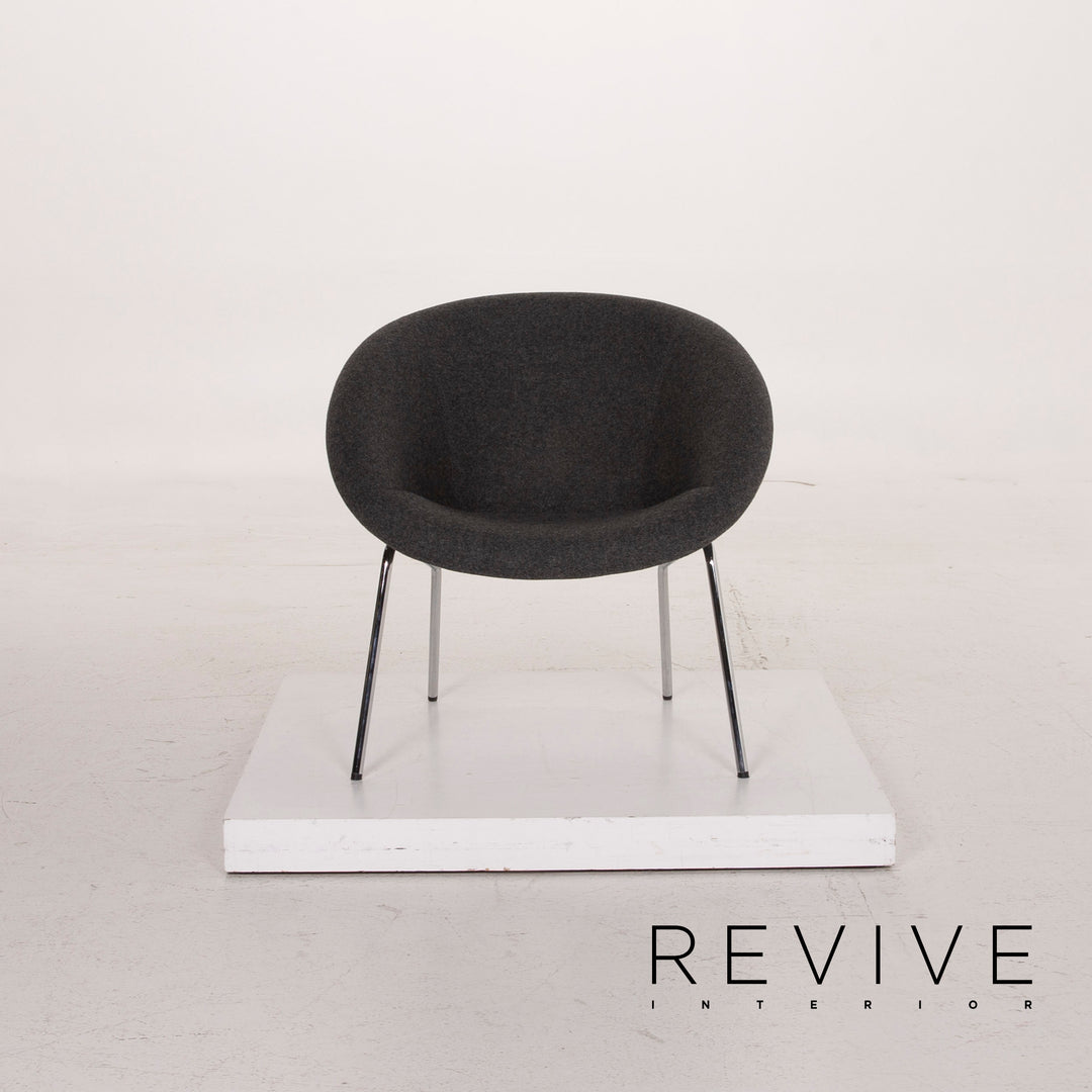 Walter Knoll fabric armchair anthracite #15276