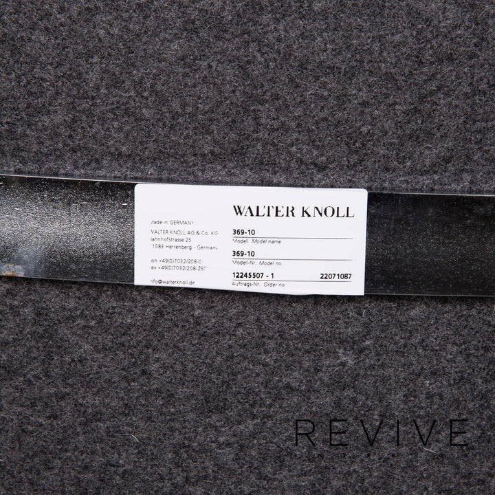 Walter Knoll fabric armchair anthracite #15276