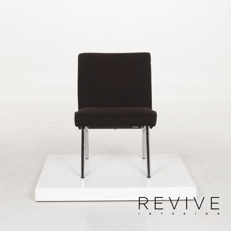 Walter Knoll Stoff Sessel Schwarz Stuhl 