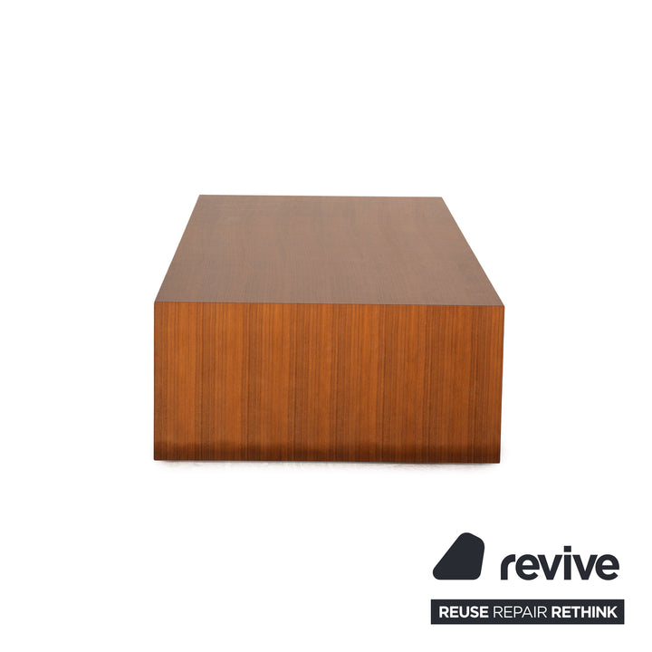 Walter Knoll Together wooden coffee table brown