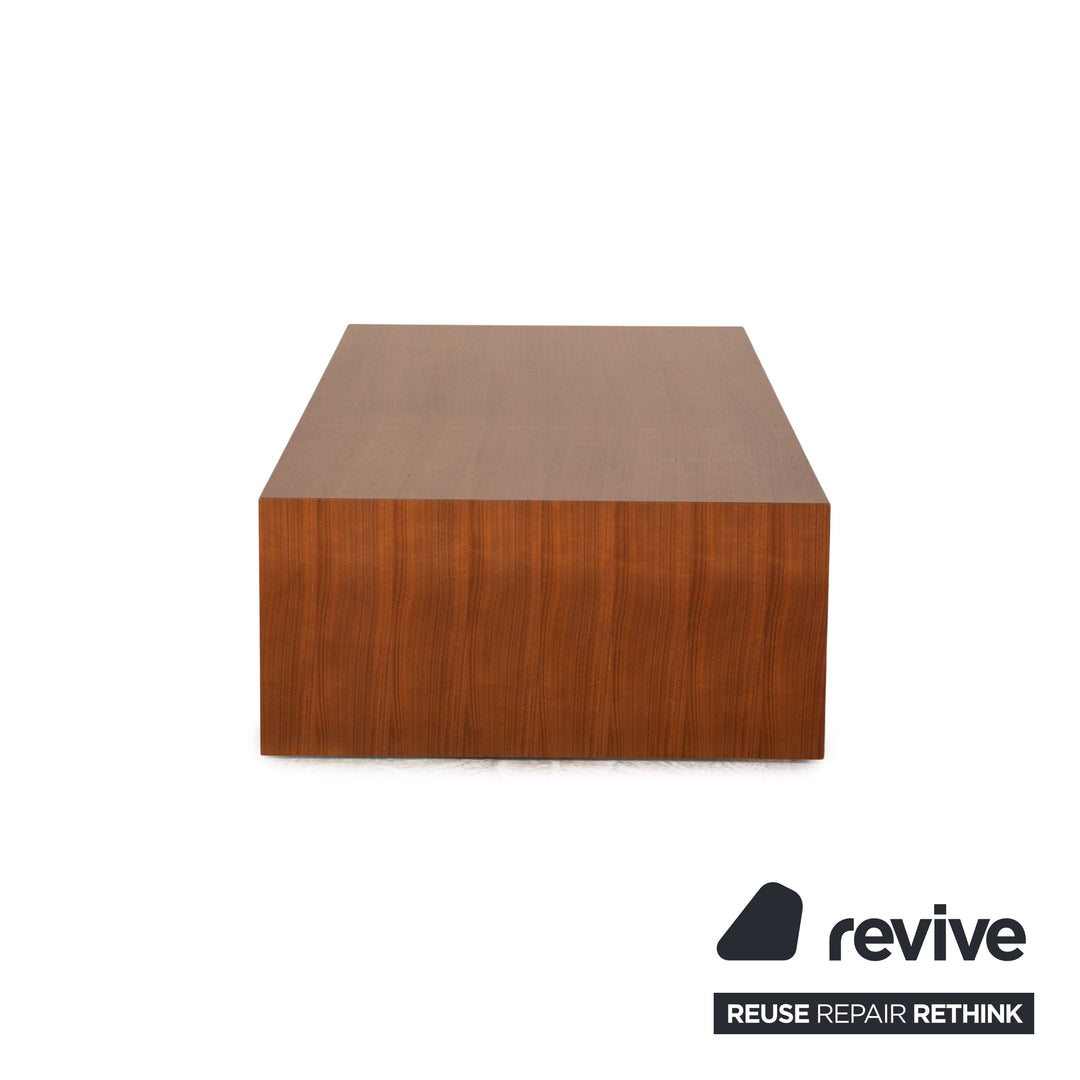 Walter Knoll Together wooden coffee table brown